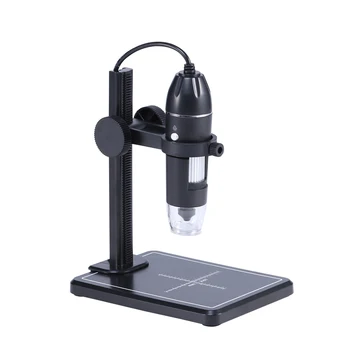 8 Светодиодов Цифровой Микроскоп Регулируемый Светодиодный Свет Лабораторный Микроскоп HD Профессиональные Увеличительные Стекла для Домашних Лабораторных Инструментов  10