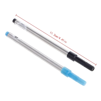 Jinhao Roller Ball Ручка-Роллер для заправки Картриджа Сине-черными чернилами 0.7 мм W3JD  5