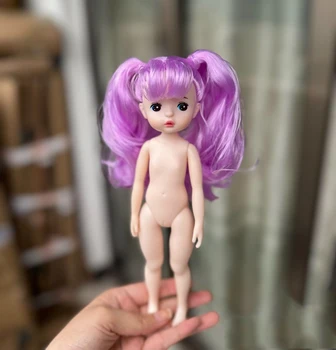 Ограниченная Продажа 22 см Кукла С Милым Личиком Прекрасная Девушка Обнаженные Куклы Игрушки Для Девочек  5