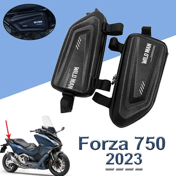 Для Honda Forza 750 forza750 2021-2023 мотоциклетная модифицированная боковая сумка водонепроницаемая треугольная боковая сумка hard shell bag  10