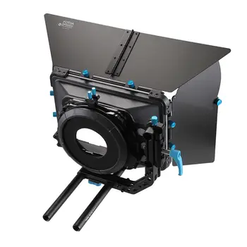 Профессиональный откидной солнцезащитный козырек FOTGA DP3000 в матовой коробке для 15-мм зеркальной фотокамеры M3 со стержнем  2