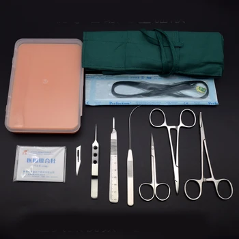учебное оборудование для студентов-медиков, инструменты для обучения хирургическому наложению швов на Двойное веко с моделью кожи  10
