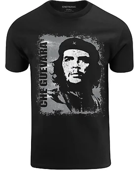 Оригинальная мужская футболка с граффити Че Гевары Revolution Tee  7