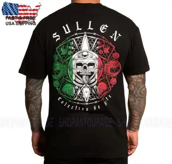 Sullen Art Collective Azteca Standard SCM4773 Новая мужская футболка с коротким рукавом  0