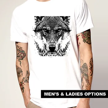 Крутые футболки с портретом волка, футболка с диким животным Husly Dog, серый, черный, подарок Викинга  5