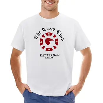 Футболка с логотипом Crow Club, одежда в стиле аниме, летний топ, топы больших размеров, мужские футболки с графическим рисунком.  5