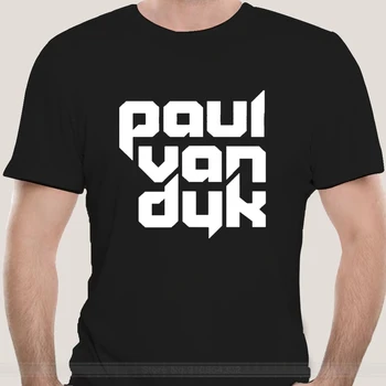 модная футболка мужская хлопчатобумажная брендовая футболка PAUL van Dyk house music trance pvd доступно 4 ЦВЕТА dj cool  5