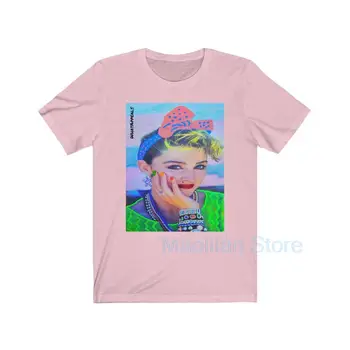 Футболка в стиле поп-арт на заказ, футболка унисекс, женская футболка, носимая художественная одежда для женщин и мужчин  5