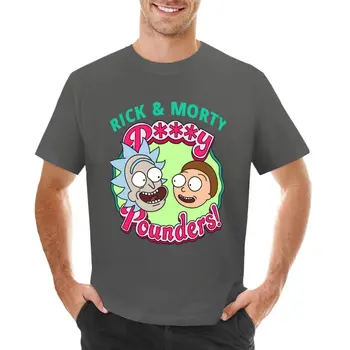 P *** y Pounders - Чистая футболка, эстетичная одежда, кавайная одежда для мальчика, простые мужские забавные футболки  0