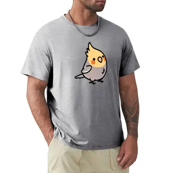 Пухлая футболка Cinnamon Cockatiel с графическими футболками, эстетическая одежда, мужская одежда  2