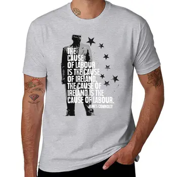 Новая футболка Джеймса Коннолли, графическая футболка, обычная футболка, быстросохнущая футболка, одежда для мужчин  3