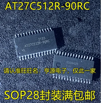 5шт оригинальный новый драйвер нагрузки микросхемы AT27C512R-90RC SOP28 pin power switch IC chip  10