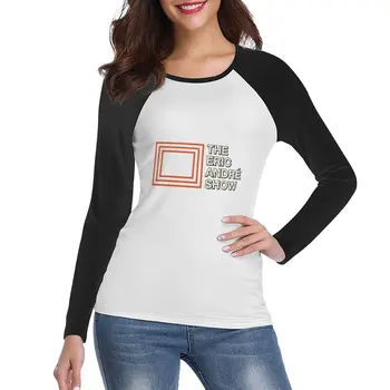Футболка с логотипом Eric Andre Show с длинным рукавом, великолепная футболка, винтажная одежда, черные футболки, женские футболки с графическим рисунком  5