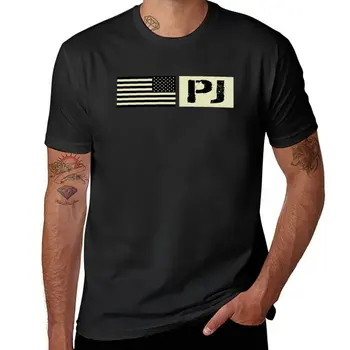 Новая футболка Pararescue (PJ) с черным флагом, мужская милая одежда, черные футболки, мужские высокие футболки  10