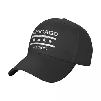Бейсболка с флагом города Чикаго, роскошная фирменная новинка, шляпа, пляжная уличная одежда, мужские и женские кепки  3