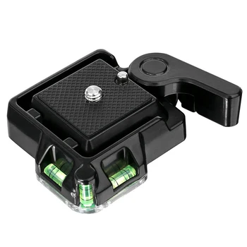 QR40 Штатив для камеры с шаровой головкой из алюминиевого сплава, Быстроразъемная пластина, держатель для DSLR  0