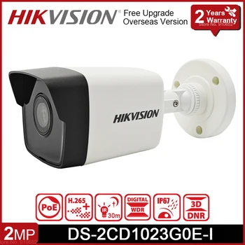 Английская версия Hikvision DS-2CD1023G0E-I 2-Мегапиксельная Сетевая камера Bullet IP Security POE IR 30m IP67 с функцией обнаружения движения Hik-Connect APP  10