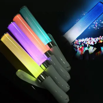 Новая Свадебная Вечеринка Празднование 15 Цветов Light Stick Концертный Декор LED Glow Stick С Батарейным питанием  4