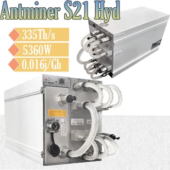 Asic Miner Antminer S21 Hyd 335Th 5360 Вт Водяного Охлаждения С Жидкостным Охлаждением, Бесплатная Доставка  3