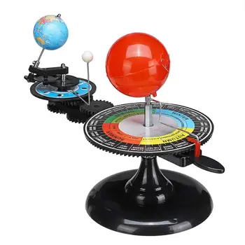 Модель Солнечной системы Сделай сам Глобус Земля Солнце Луна Орбитальный Планетарий Обучающий для ребенка Детская игрушка Набор для изучения астрономии  10