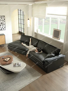 Большой блок из силиконовой резины для гостиной ультра широкий и глубокий угловой диван  10
