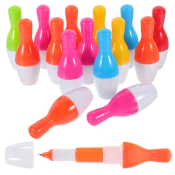 Шариковые ручки с мультяшным дизайном для боулинга, креативные ручки для подписи, студенческие канцелярские принадлежности, школьные принадлежности (разноцветные)  10