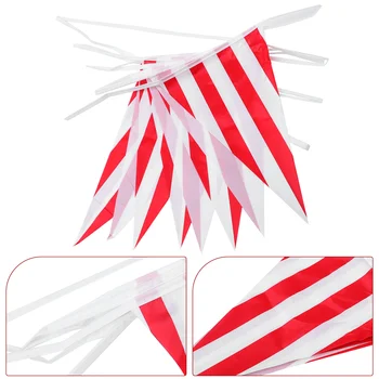 1 комплект, полосатый баннер, карнавальный треугольный флаг, вымпел, Гирлянда, сувениры для вечеринок  0
