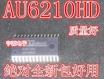 5шт оригинальный новый AU6210 AU6210HD FM поддерживает 7-сегментный чип декодирования экрана SOP28  10