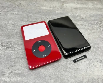 красная передняя лицевая панель задняя крышка корпуса черное колесико-щелчок красная центральная кнопка для iPod 5-го поколения video 30gb 60gb 80gb  5