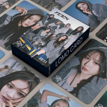 K-POP 55 шт./компл. NMIXX 2nd EP Fe3O4: Альбом BREAK Lomo Card Girl Collection Открытка Фотокарточка HAEWON KYUJIN LILY BAE JIWOO  3