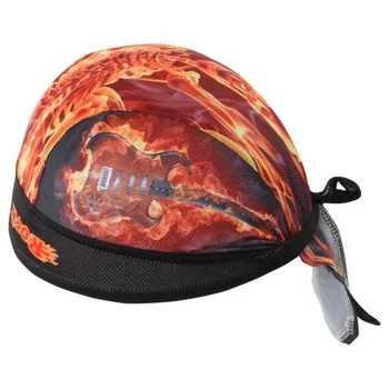 Огненный Череп XINTOWN Уличные дышащие велосипедные повязки на голову, велосипедная кепка, бандана, шарф CC3594  10