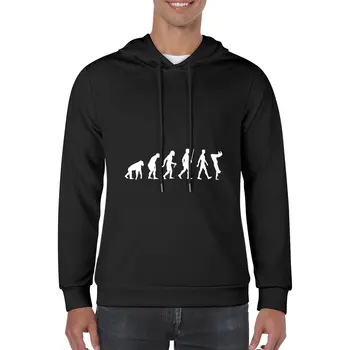 Новая эволюция человека, эволюция паркура, пуловер с капюшоном, мужская одежда, мужская спортивная рубашка, эстетическая одежда, мужская одежда, пуловер  10