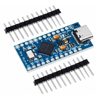 Pro Плата Модуля разработки Micro USB для Arduino IDE V1.0.1 Модуль ATmega32U4 5 В/16 МГц с 2-рядным Контактным Разъемом Плата разработки  1