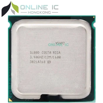 Четырехъядерный процессор Xeon X5492 SLBBD 3,40 ГГц 12 МБ 1600 МГц LGA771 В НАЛИЧИИ НА СКЛАДЕ  0