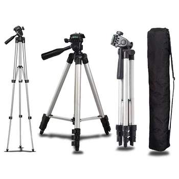 Универсальная Мини портативная алюминиевая подставка для штатива и сумка для камеры Canon Nikon  10