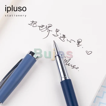Профессиональная гелевая ручка Ipluso 0,5 мм, сменная жемчужная ручка серии Black City, фирменный сменный сердечник для делового офиса  10