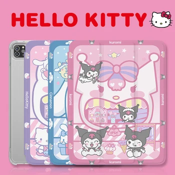 Чехол Hello Kitty Kuromi для iPad Air 4 iPad 2020 10.2 9th 8th поколения Funda iPad Pro 11 2021 Mini 6 5 10.5 Air 2 9.7 Чехол  4