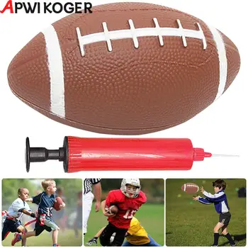 Мяч для регби для подростков Американский футбол Надувной Маленький мяч для регби Противоскользящий Детский игровой мяч для обучения детей  10