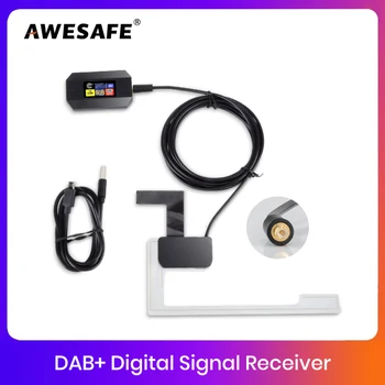 DAB + Антенна с USB-адаптером для автомобильного радиоприемника Android GPS Приемник сигнала для автомобильных аксессуаров Junsun DVD  10