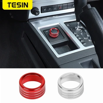 TESIN автомобильный 4WD ручка переключения полного привода декоративное кольцо для Dodge Nitro 2007 2008 2009 2010 2011 2012 Аксессуары для интерьера  10