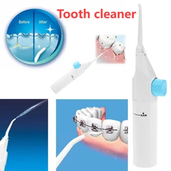 Пластиковый Ирригатор Для Полости Рта Зубная Нить Для Гигиены Полости Рта Зубная Вода Flosser Cleaner  5
