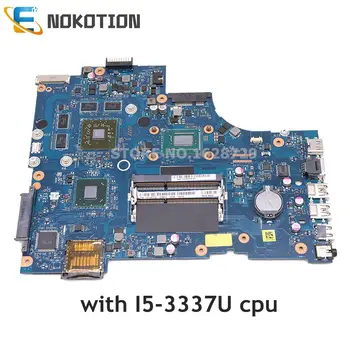 NOKOTION VAW11 LA-9102P CN-0C2GJ2 0C2GJ2 C2GJ2 Для Dell inspiron 17R-5721 3721 5721 материнская плата ноутбука SR0XL I5-3337U процессор DDR3  10