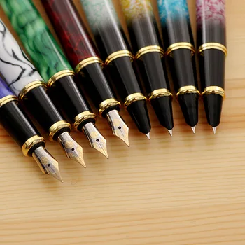 Чернильные ручки для письма, высококачественная перьевая ручка класса люкс, Элегантные ручки, перьевая ручка для каллиграфии, канцелярские принадлежности GB14  5