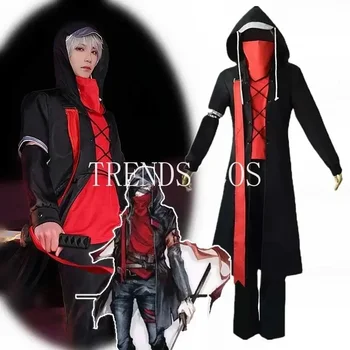 Красное пальто Arknights Avenger, брюки с коротким рукавом, наряды для косплея, костюм для косплея на Хэллоуин, костюм Рида для игры Comic Con  0