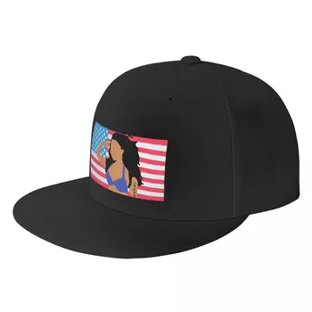 Бейсболка с флагом Ники Минаж, каска, спортивные кепки, детская шляпа, роскошные кепки для мужчин и женщин  5