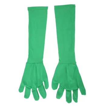 Хромированные перчатки для фотосъемки, Хромированные перчатки для более легкого производства, Дышащий молочный шелк, стираемый Однородный цвет для коротких видеороликов  2