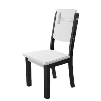 Современный пластиковый стульчик для кормления с простой спинкой, домашний зеленый железный барный стул, скандинавский барный стул, барный стул для магазина чая с молоком  10