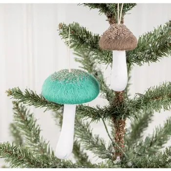 Украшение дома Рождественский гриб подвесной модный подарок фетровый гриб подвесной Рождественский  5