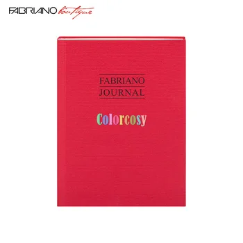 Цветной дневник художника FABRIANO Classic. Бумага для формовки 12 цветов с высоким содержанием хлопка. Портативный Альбом Для рисования  10