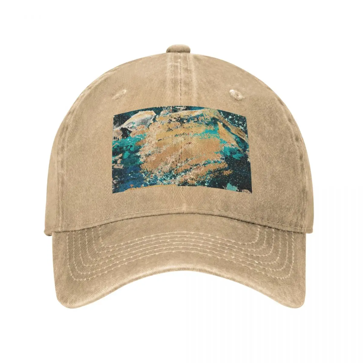 Океан Абстрактная Кепка Ковбойская Шляпа шляпы бейсболка дальнобойщик шляпа хип-хоп роскошная женская шляпа Мужская